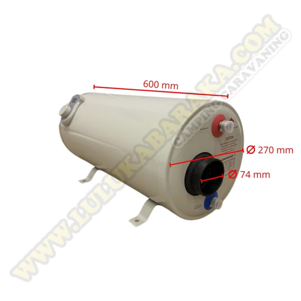 Boiler presión CZ 12V/200W 10 l. + aire
