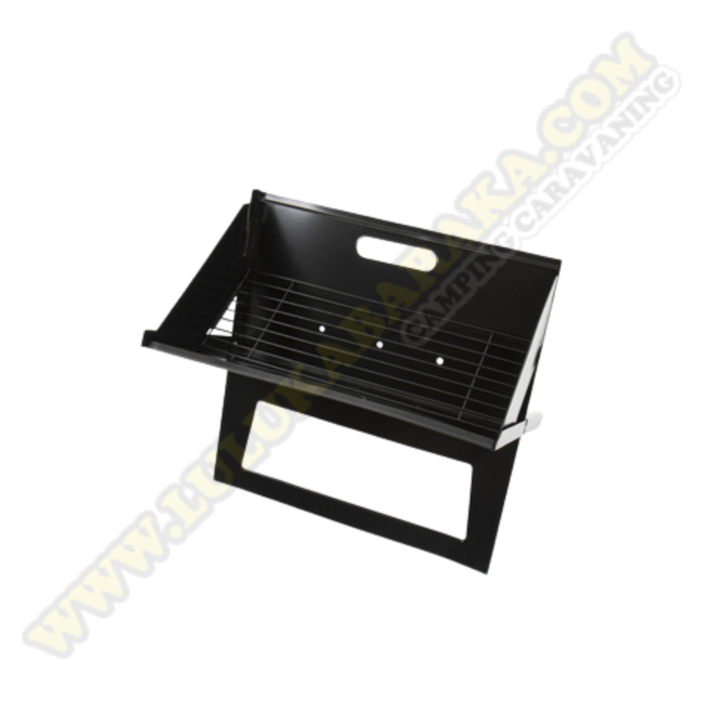 Barbacoa plegable antracita
