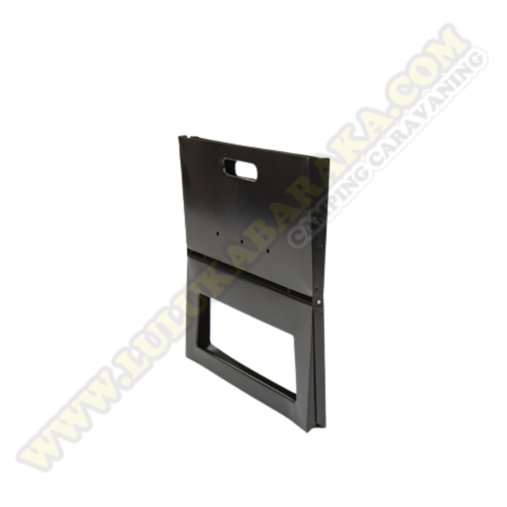 Barbacoa plegable antracita