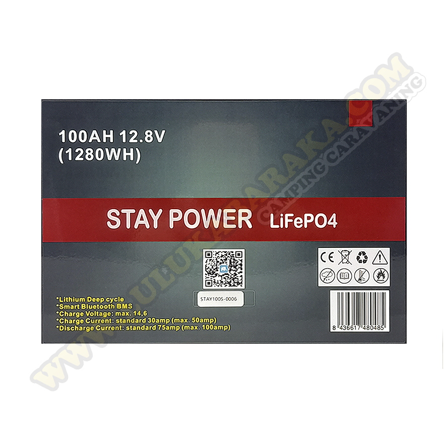 Stay Power LiFePO4 100amp Small