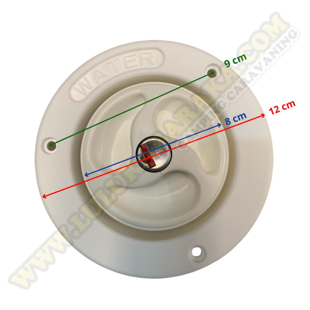 Bocana de agua con tapón (varios modelos)
