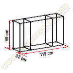 Kit Frame Cargo Back (rejillas)