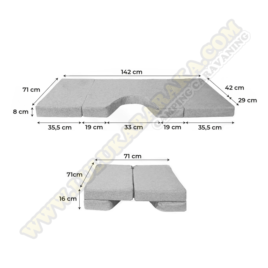 Cama delantera Berlingo, Rifter, Partner, Combo (2018-2024)