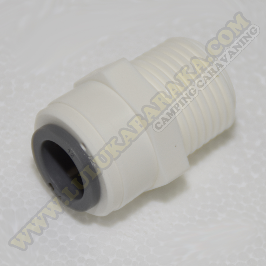 Adaptador  Ø 12mm-1/2" macho