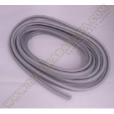 Canto T antigolpes semiperfilado gris medio 5 m.