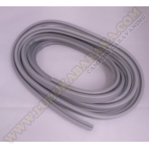 Canto T antigolpes semiperfilado gris oscuro 5 m.