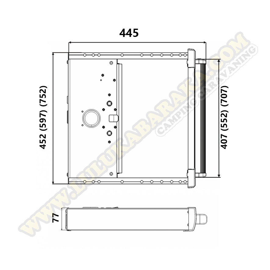 Escalón eléctrico (escoger medida)