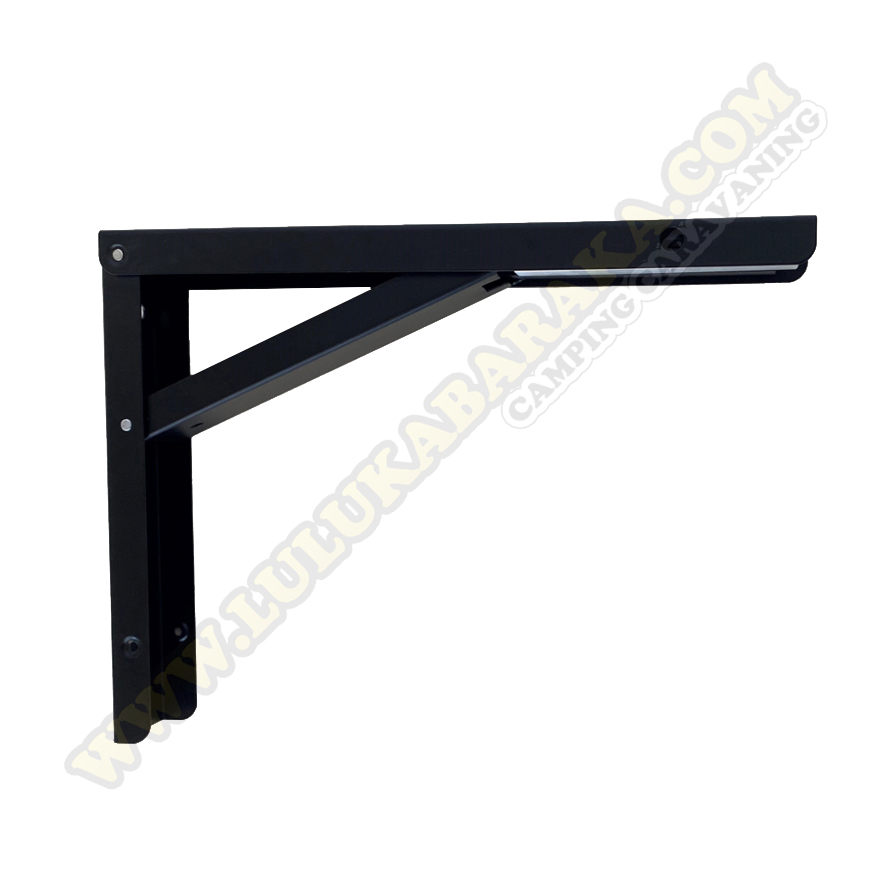 Escuadra plegable 315 mm negra JOKER