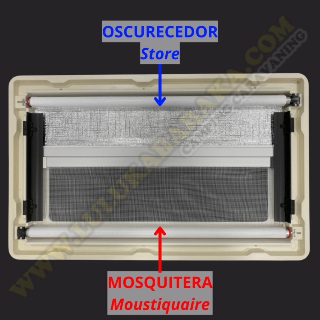 Oscurecedor/mosquitera S4 (varias medidas)