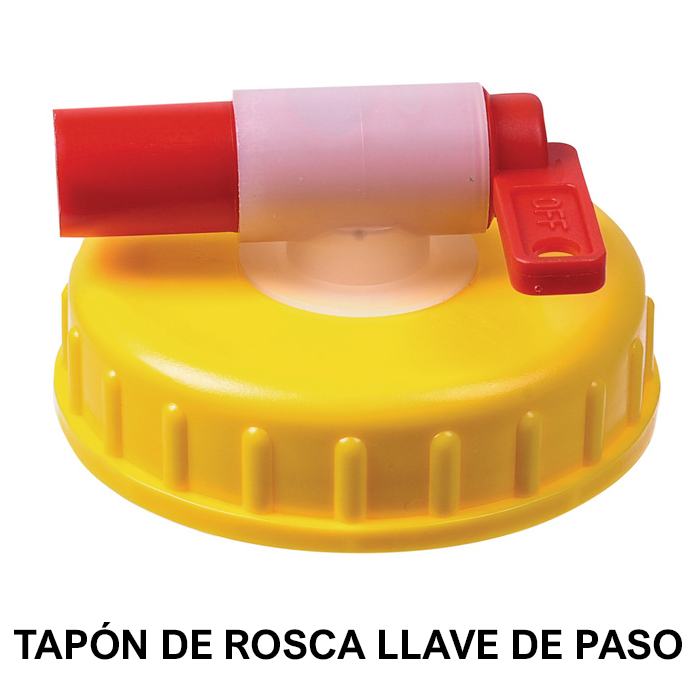 Garrafas DIN 96 y accesorios (a escoger)