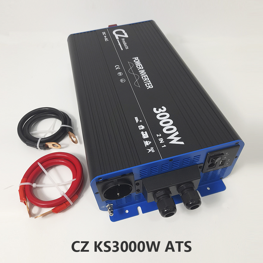 Inversor Onda Pura Sinusoidal CZ con ATS (a escoger)