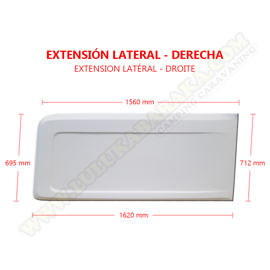 Kit Extensión Mercedes Sprinter 2006 - Actual