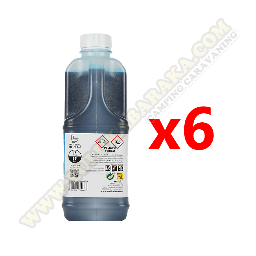 Líquido WC Ambiti Blue 2L (6 unidades)