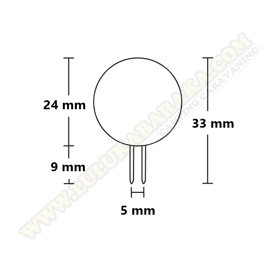 Led G4 9SMD WW SP