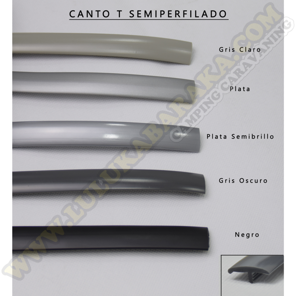 Canto y tapajuntas en rollos completos
