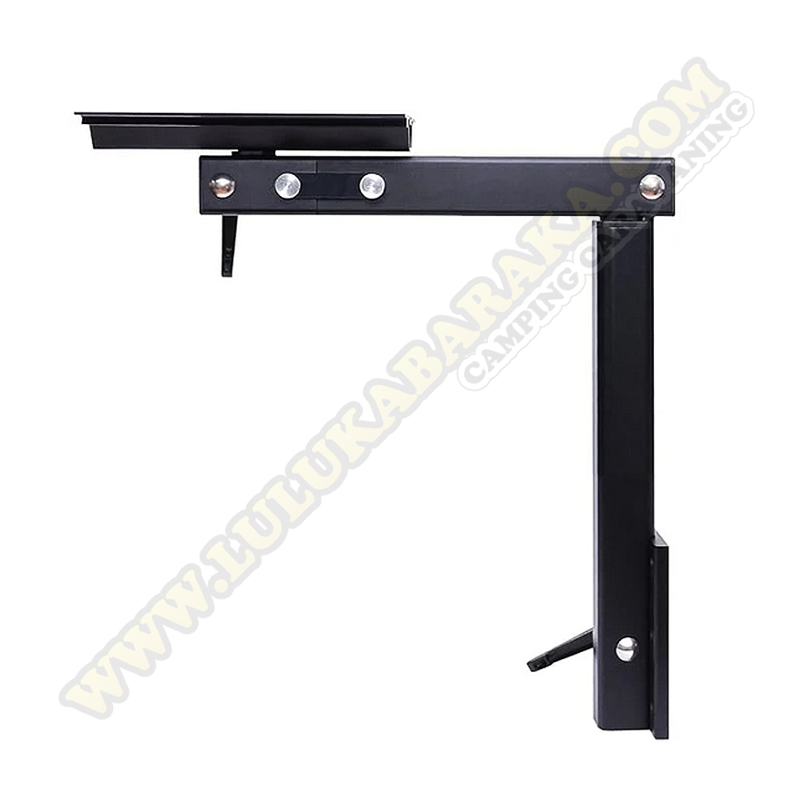 Pie mesa giratorio 360º Negro