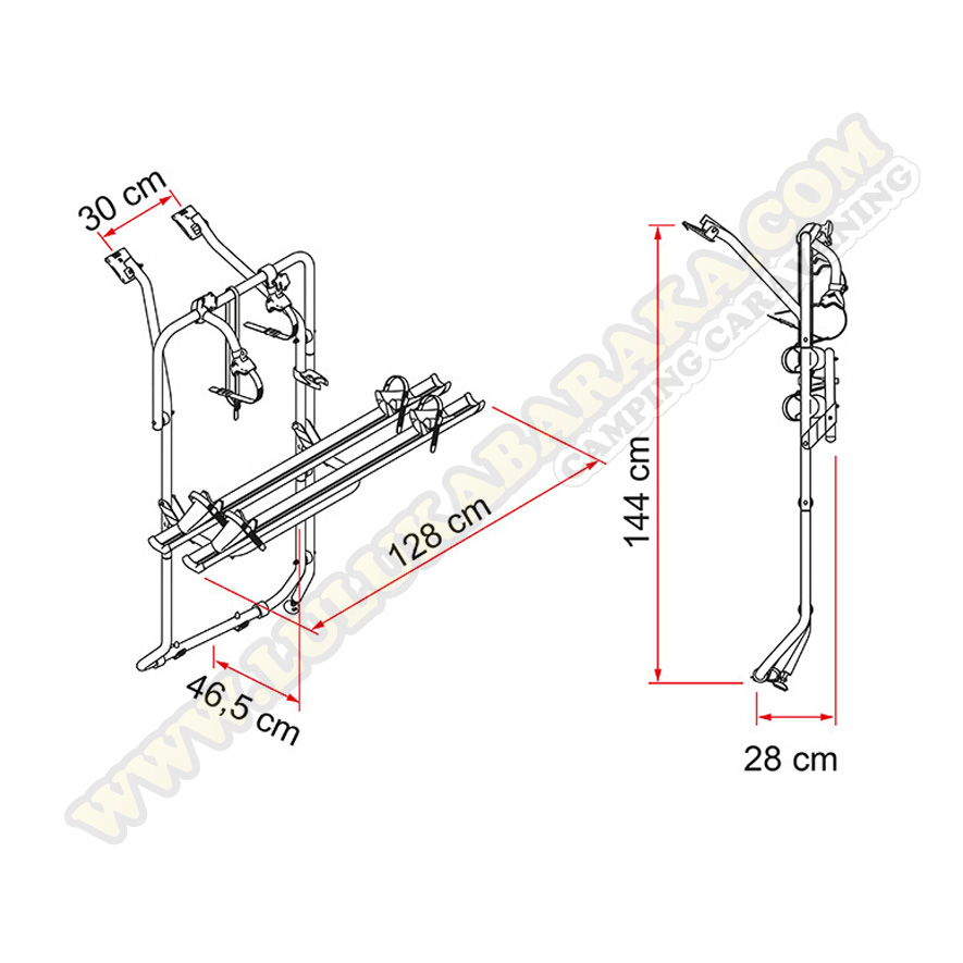 Carry-Bike T5/T6 2 puertas