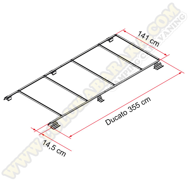 Roof Rail Ducato