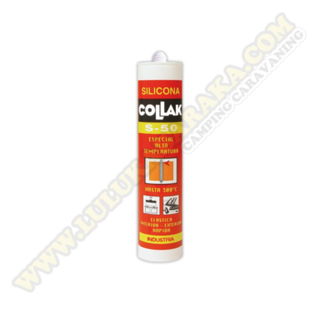 Silicona Altas Prestaciones S50 280 ml (negra)