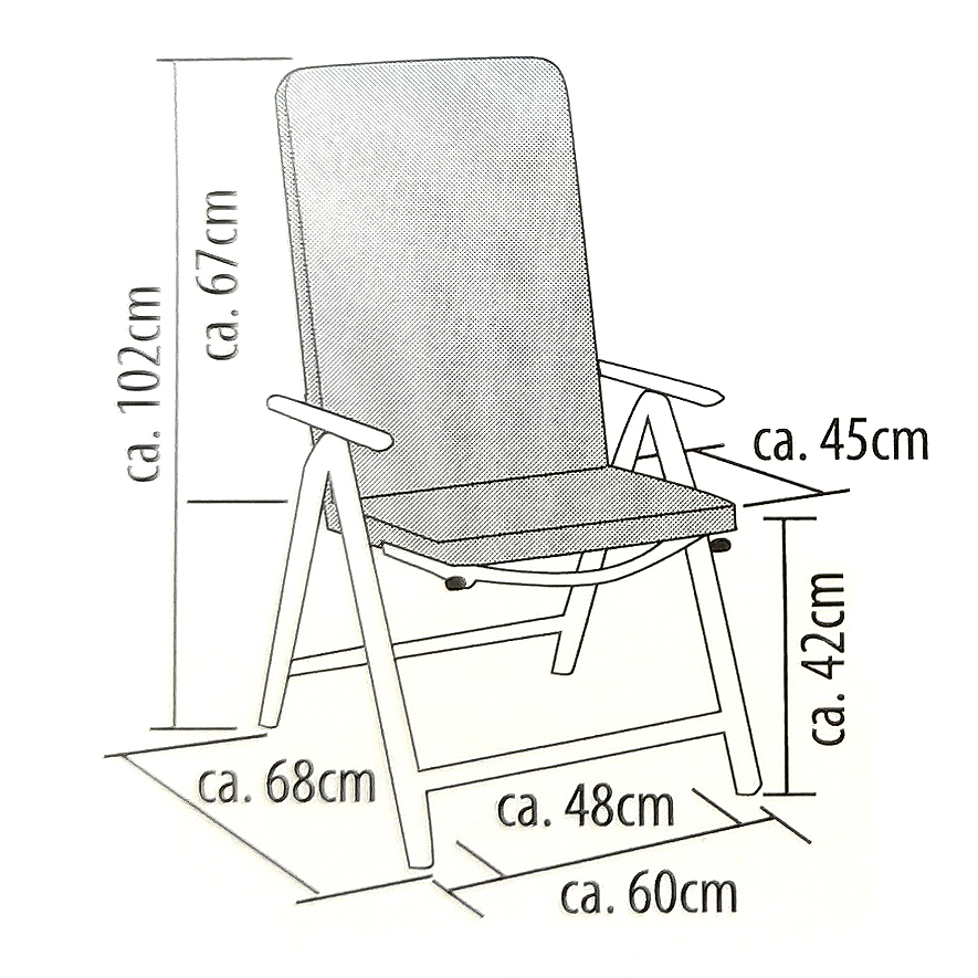 Silla Camping Joplin Luxus (RASTRO)