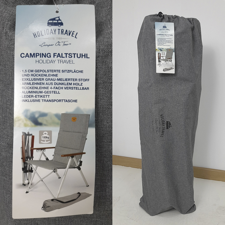 Silla Camping Joplin Luxus (RASTRO)