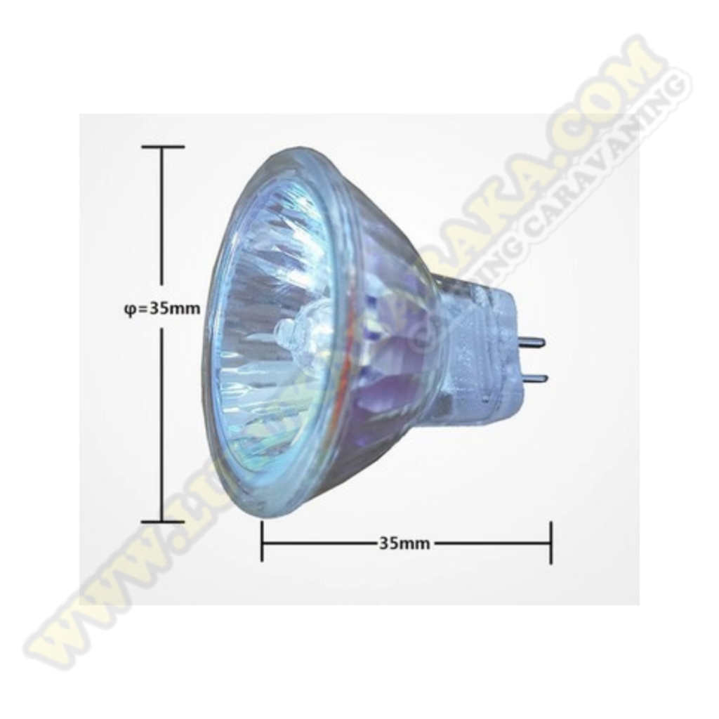 Bombilla halogena MR-11 12V10W blanco día (RASTRO)