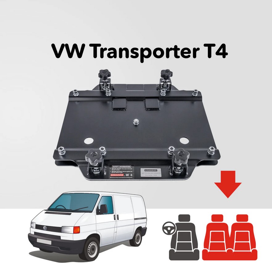 Base Giratoria Doble VWT4 - UK (RASTRO)