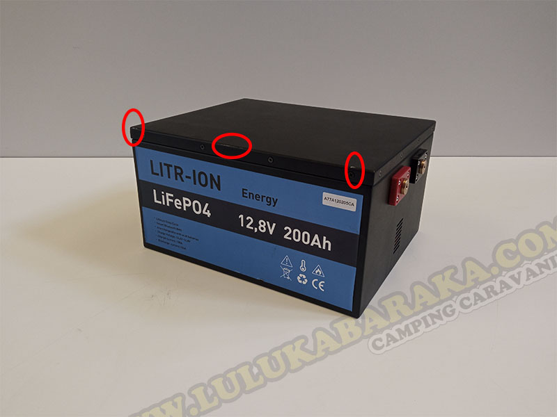 Bateria Litio 200amp Litr-Ion Energy Ducato + Amperímetro (RASTRO)