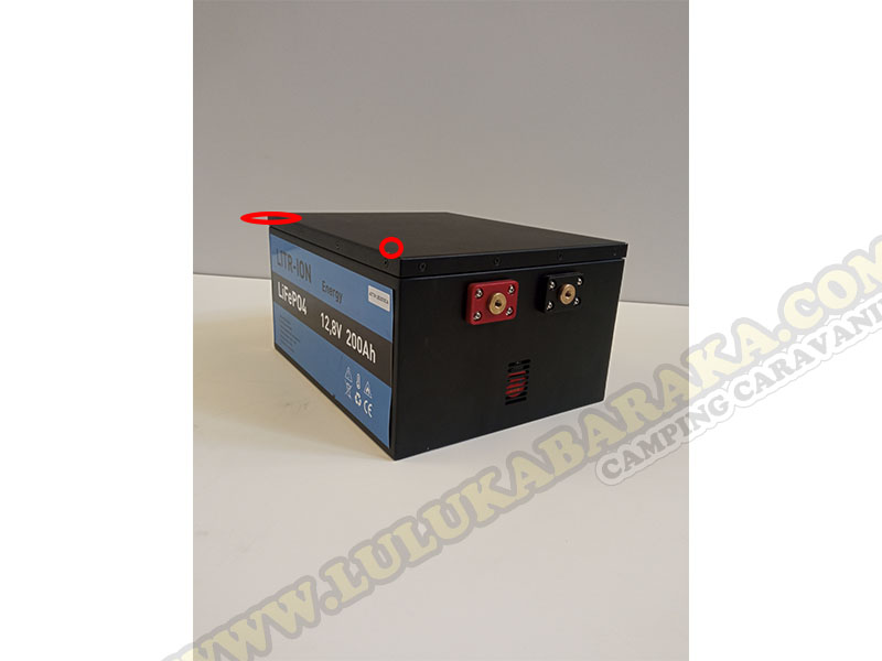 Bateria Litio 200amp Litr-Ion Energy Ducato + Amperímetro (RASTRO)