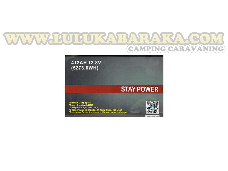 Stay Power LiFePO4 412amp (RASTRO)