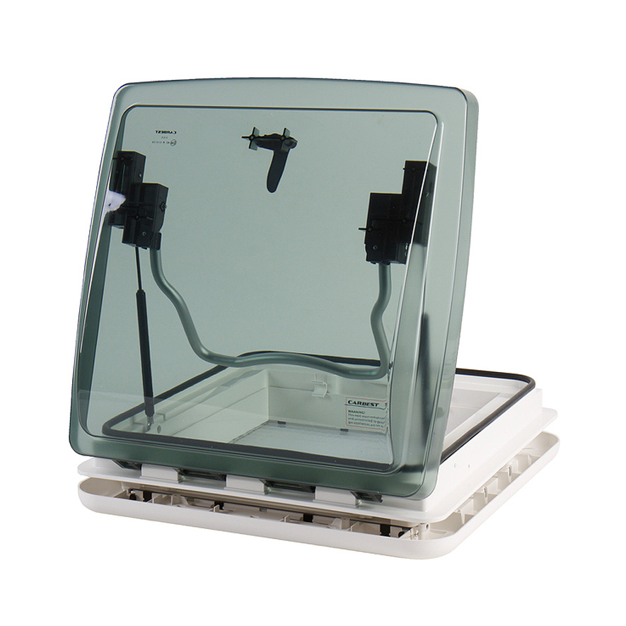 Claraboya CARBEST 40X40 con oscurecedor y mosquitera (RASTRO)