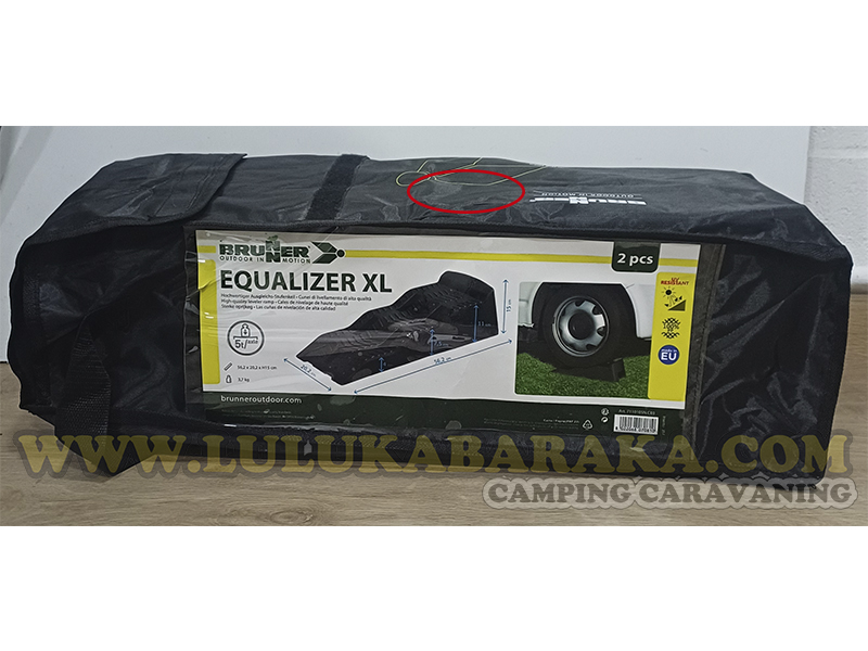 Calzos Equalizer Brunner XL (con bolsa) (RASTRO)