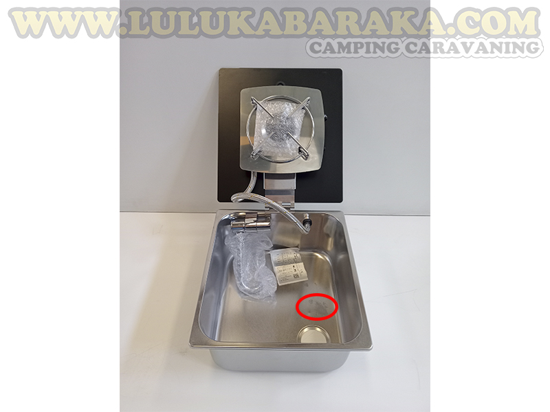 Cocina Fregadero CAN 1 fuego LC1710 (RASTRO)