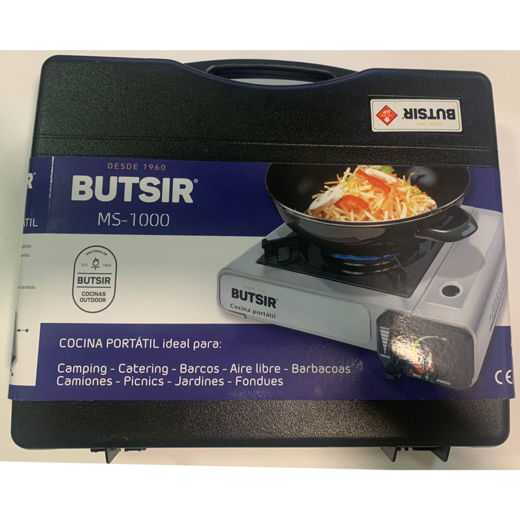 Cocina portátil gas MS-1000 Butsir (RASTRO)
