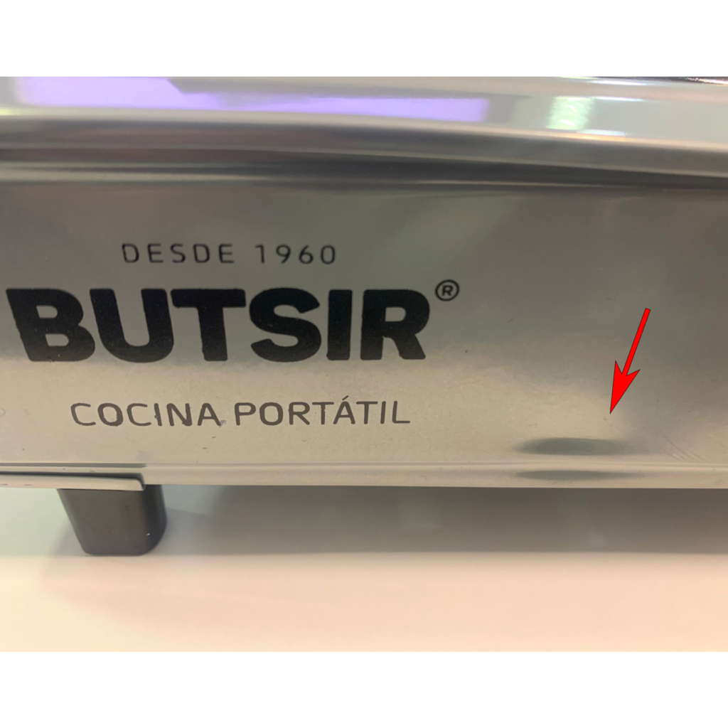 Cocina portátil gas MS-1000 Butsir (RASTRO)