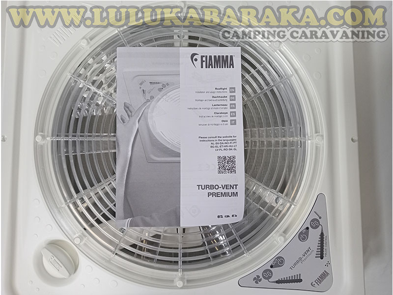 Claraboya Fiamma Turbo Vent Premium Blanca (RASTRO)