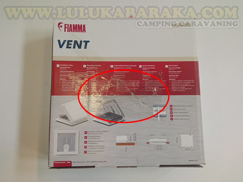 Claraboya Fiamma Vent 160 Crystal (RASTRO)