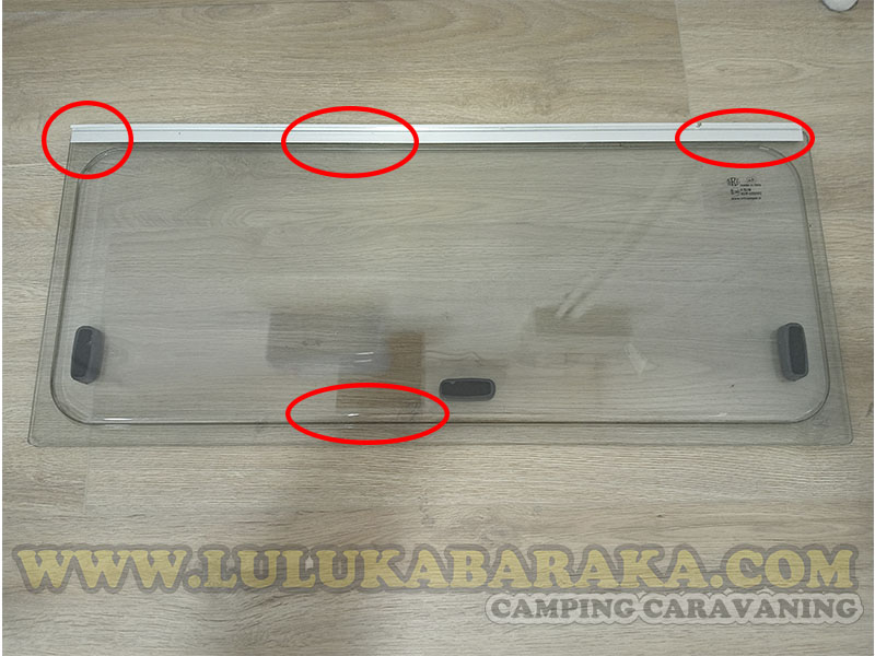 Cristal compatible Ventana Dometic 700x350 (RASTRO)