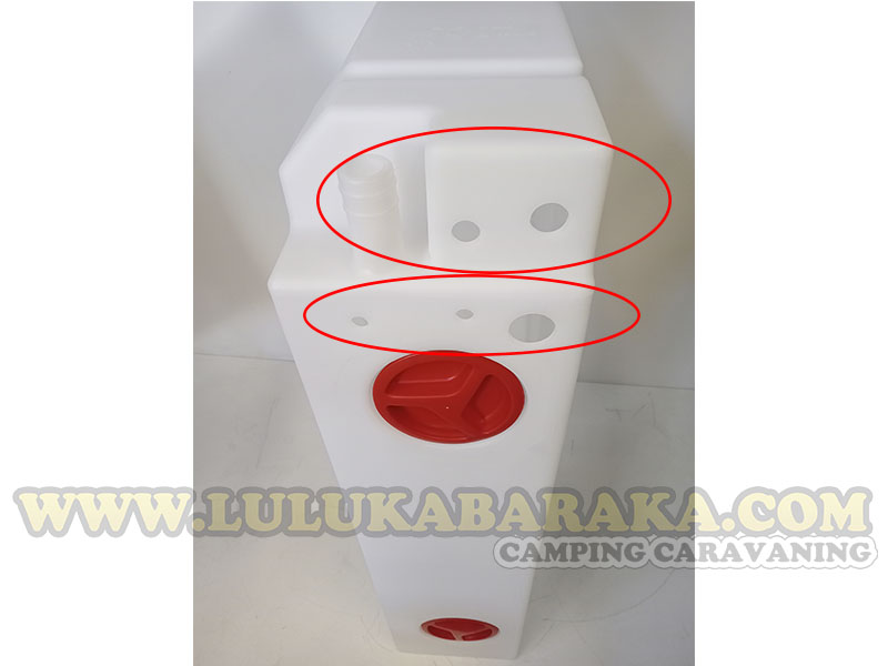 Depósito agua 100L (paso de rueda) (RASTRO)