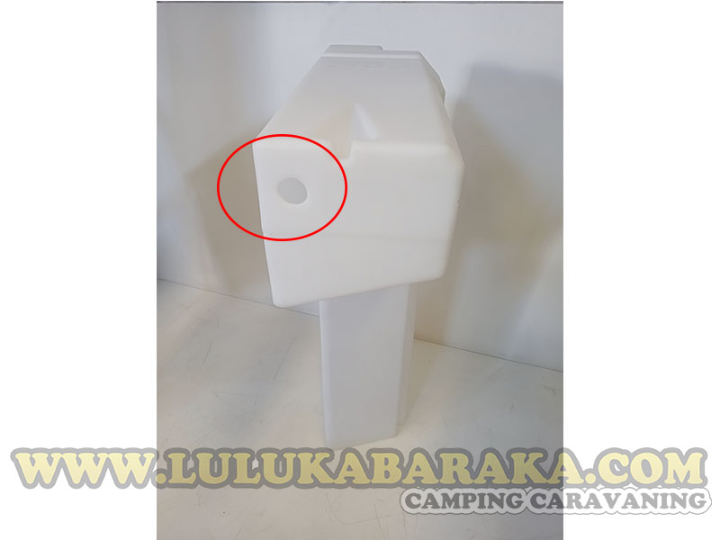 Depósito agua 100L (paso de rueda) (RASTRO)