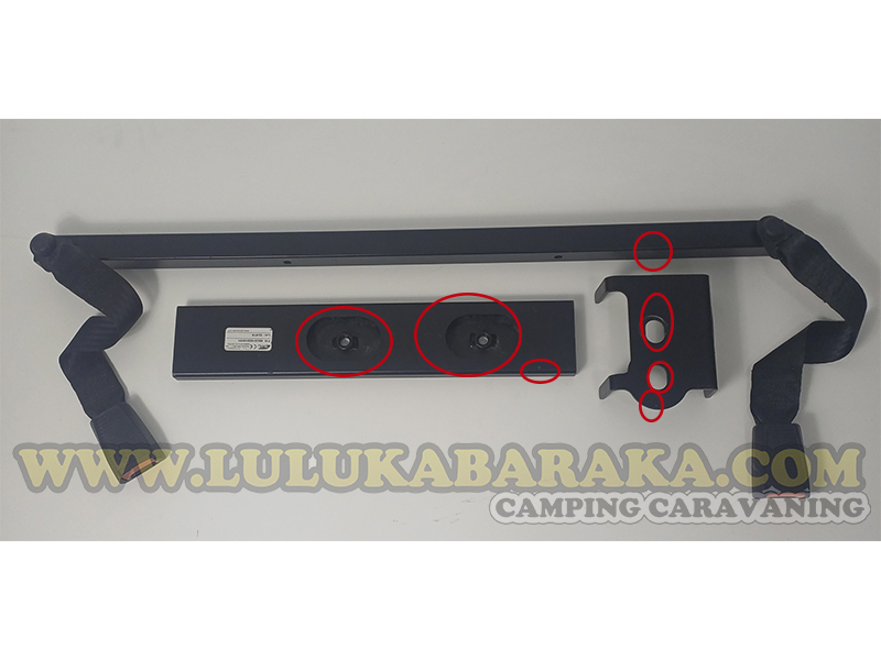 Estructura CTA Smart Kit Asiento VW Crafter/MAN TGE mástil bajo (RASTRO)