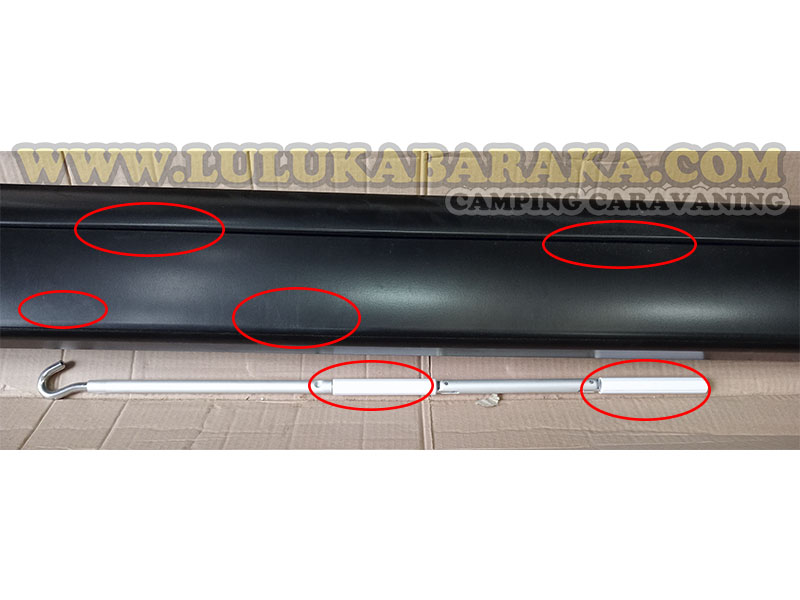 Toldo Fiamma F40 Van Deep Black Royal Grey 270 (recogido en nuestras instalaciones) (RASTRO)