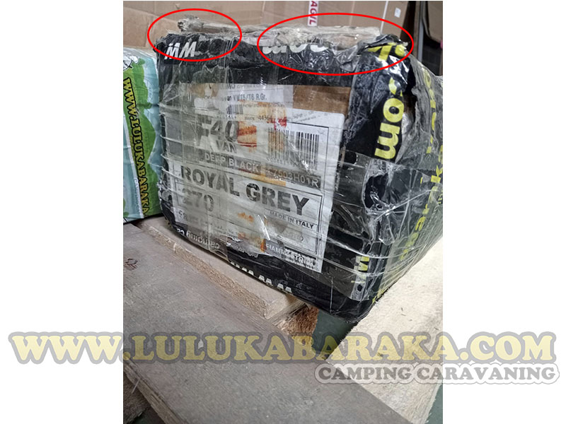 Toldo Fiamma F40 Van Deep Black Royal Grey 270 (recogido en nuestras instalaciones) (RASTRO)