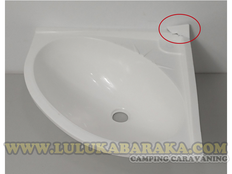 Lavabo rinconera 33,5 x 33,5 (RASTRO)