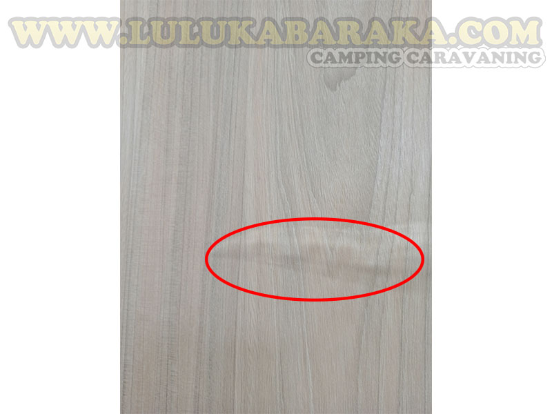 Tablero de chopo Olmo recogido en LulukaBaraka (RASTRO)