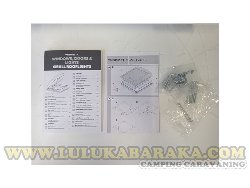 Claraboya Mini Heki FL 43-60 (RASTRO)