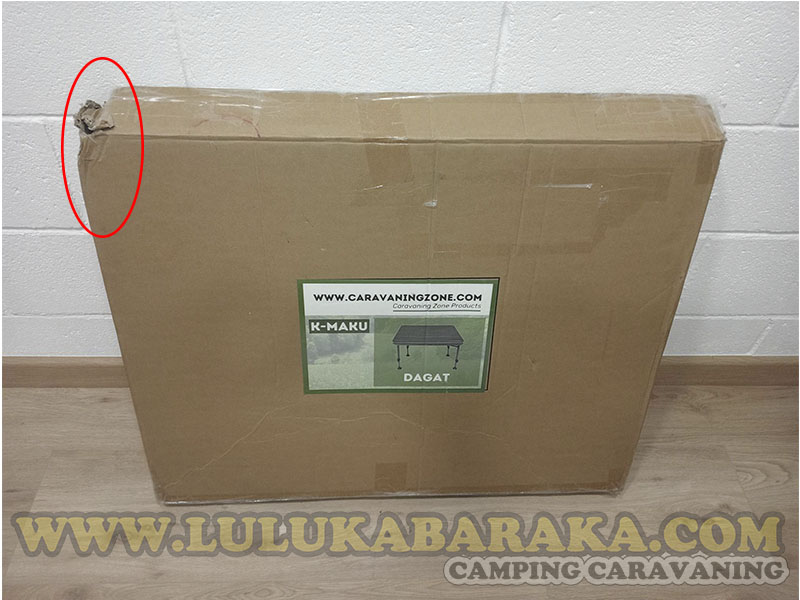 Mesa Camping Plegable K-MAKU Dagat (RASTRO)