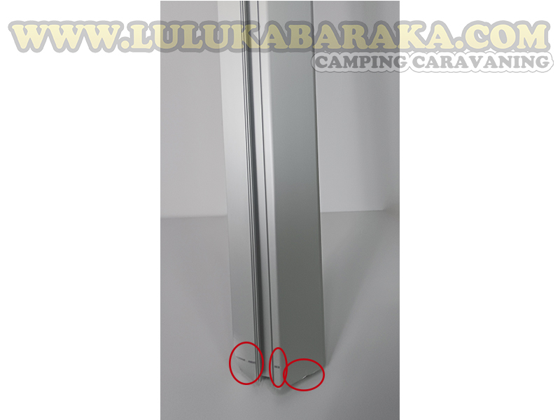 Perfil altillo aluminio con ranura Led 2,10m. Plata Mate (RASTRO)