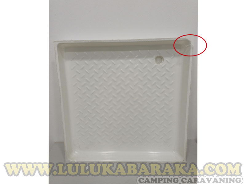 Plato ducha 60 x 60 encastrable (RASTRO)