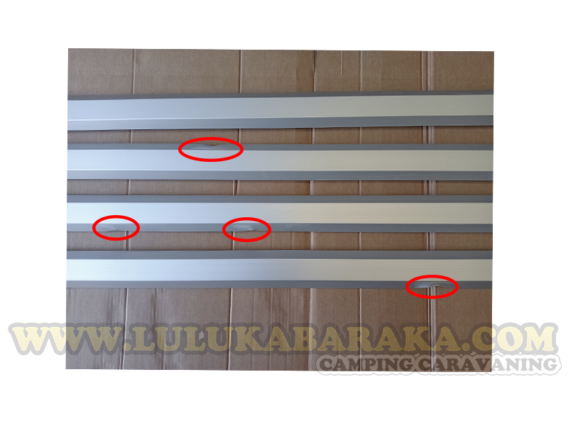 Perfil esquina aluminio 2,10 m (RASTRO)